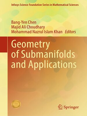 cover image of Geometry of Submanifolds and Applications